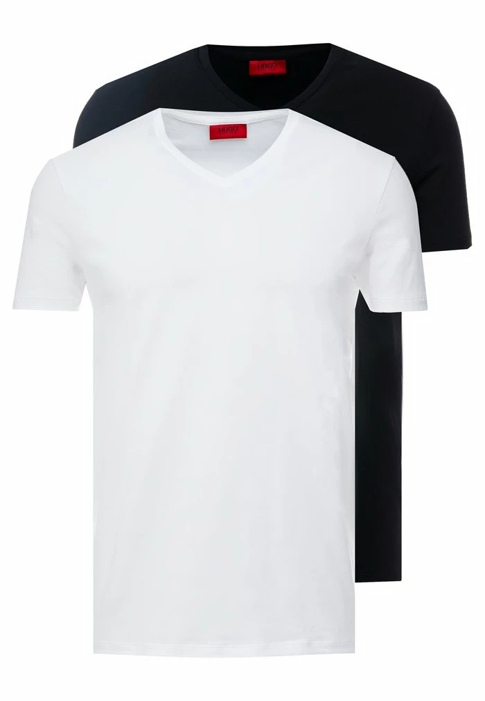 Sortie ✔️ HUGO 2 PACK - T-shirt Basique - Black/white 👍 5 Sortie ✔️ HUGO 2 PACK - T-shirt Basique - Black/white 👍 – Image 5