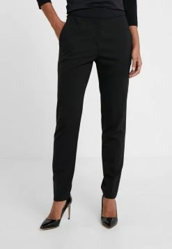 Bon marché ❤️ HUGO THE CROPPED TROUSER - Pantalon Classique - Black 😍