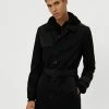 Grosses soldes 🔔 HUGO MELTON - Trench - Black 😉