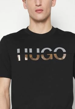 Acheter 😉 HUGO DENGHIS - T-shirt Imprimé - Black 👍 -HUGO Sales 1ba159d8067e4061a7d5bd5c28181a50