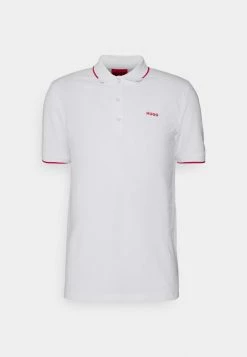 Bon marché 👍 HUGO DINOSO - Polo - White ✔️ -HUGO Sales 1bcd438120524deebc7a964c76e0691f