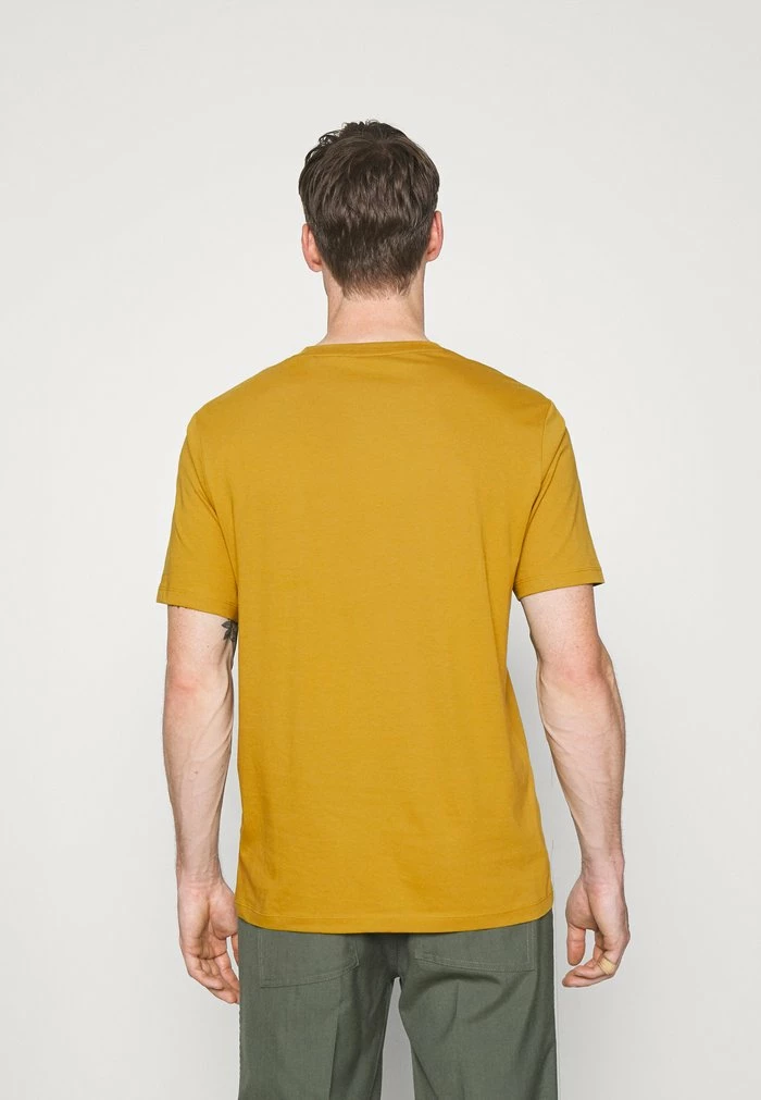 Offres 👏 HUGO DERO - T-shirt Basique - Yellow 😍 3 Offres 👏 HUGO DERO - T-shirt Basique - Yellow 😍 – Image 3