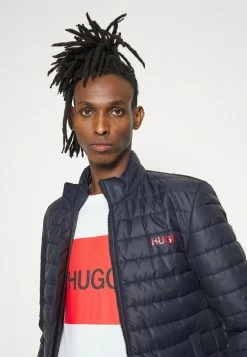 Bon marché 👍 HUGO BENTI - Veste Mi-saison - Dark Blue 🧨 -HUGO Sales 1de9670724c04618a68cc8063c099ab2
