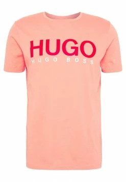 Tout neuf ⌛ HUGO DOLIVE - T-shirt Imprimé - Light/pastel Orange 🤩 -HUGO Sales 1f0ddfb3c45844c1a99b6c127d425fbe