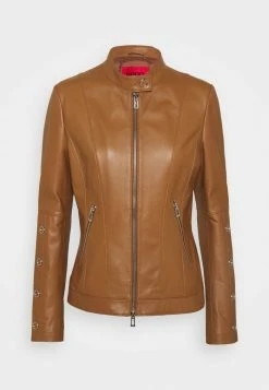 Coupon ⌛ HUGO LISAKA - Veste En Cuir - Rust/copper 💯 -HUGO Sales 1f8ff5519dbb4755a68319c29b32f6c4