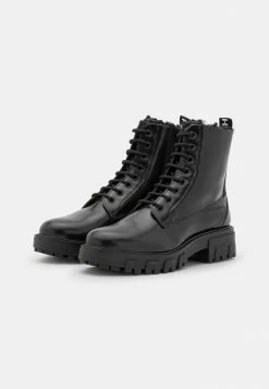 Le moins cher 🎁 HUGO AXEL BOOTIE - Bottes De Neige - Black ✔️ -HUGO Sales 1f921523699a44c8921a9514d7267265