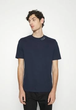 Budget ⌛ HUGO DALLUP - T-shirt Basique - Dark Blue 👍