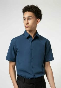 Bon marché ✔️ HUGO Chemise - Dark Blue 😀