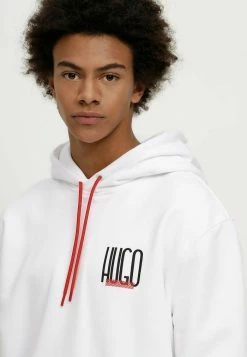 Tout neuf 👍 HUGO DUNDERBIRD - Sweat à Capuche - White 😀 -HUGO Sales 2041328029f546c3a7d806ef4002600f