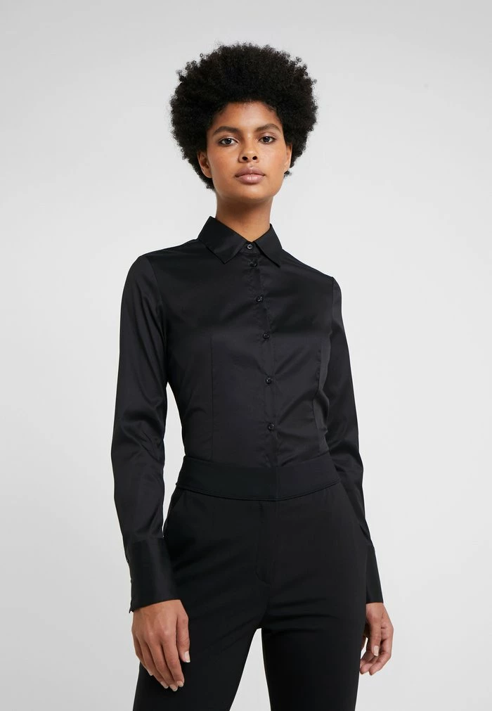 Grosses soldes 🎁 HUGO THE FITTED - Chemisier - Black 😍 1 Grosses soldes 🎁 HUGO THE FITTED - Chemisier - Black 😍