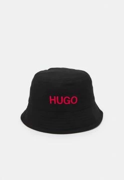 Meilleure vente 🎁 HUGO MEN UNISEX - Chapeau - Black 😀