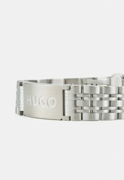 Budget 🔥 HUGO ⌚ WATCH BRACELET UNISEX - Bracelet - Silver-coloured 🌟 -HUGO Sales 21b38044a67746cf8eb2dc49b96f35c5