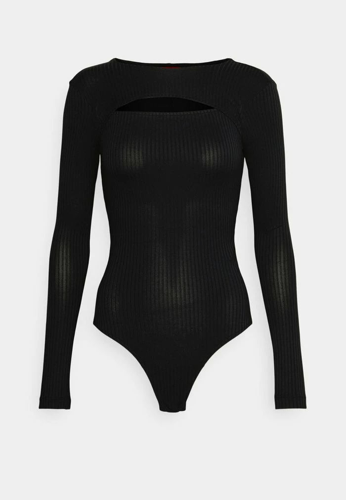 Sortie ❤️ HUGO NEXINE - T-shirt à Manches Longues - Black 😍 6 Sortie ❤️ HUGO NEXINE - T-shirt à Manches Longues - Black 😍 – Image 6