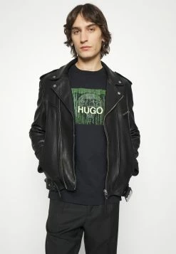 Meilleur prix 👍 HUGO DINTAGE - T-shirt Imprimé - Black 😉 9 Meilleur prix 👍 HUGO DINTAGE - T-shirt Imprimé - Black 😉 -HUGO Sales 23e6b211b01f43009752aa8cec0634e6