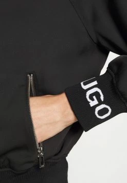 Nouveau 👍 HUGO ARLIE - Blouson Bomber - Black 🥰 -HUGO Sales 23f8e057f9e7450d9cf69e87fda794fa
