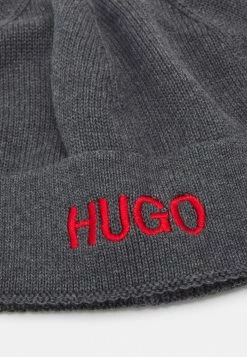 Le moins cher 😉 HUGO HAT UNISEX - Bonnet - Grey 🥰 -HUGO Sales 2402f600364b47a1b9e5dd99f89c403f