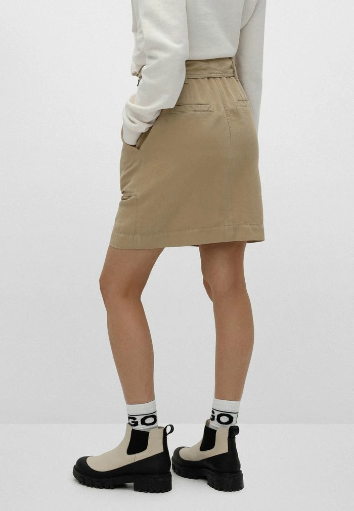 Meilleur prix 🥰 HUGO RETILLI - Jupe Trapèze - Open Beige 🔔 5 Meilleur prix 🥰 HUGO RETILLI - Jupe Trapèze - Open Beige 🔔 – Image 5