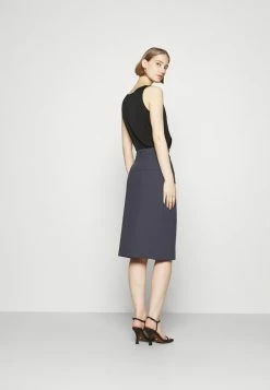 Vente flash 🛒 HUGO RASUSA - Jupe Crayon - Dark Blue 🔥 -HUGO Sales 255d8ce9f74843628253eb4d08077429