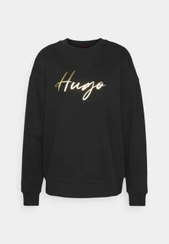 Budget 🎁 HUGO DAKIMARA - Sweatshirt - Black 👏 -HUGO Sales 25706c34808341aebe56b687c342846c