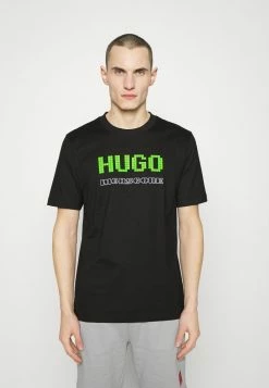Grosses soldes 🎉 HUGO DAMER - T-shirt Imprimé - Black 🔔