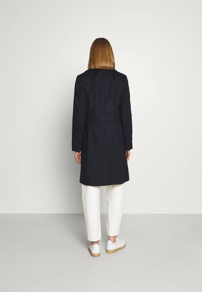 Sortie 🌟 HUGO MALINAS - Manteau Classique - Dark Blue 🎁 3 Sortie 🌟 HUGO MALINAS - Manteau Classique - Dark Blue 🎁 – Image 3