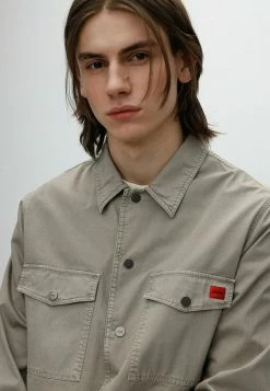 Meilleur prix 🔥 HUGO ENALU - Chemise - Grey 🎁 -HUGO Sales 26839c2931674858b5cf6d23ebcc8d65