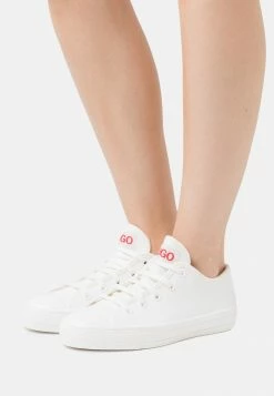 Budget 😀 HUGO GAMMA - Baskets Basses - White 👍