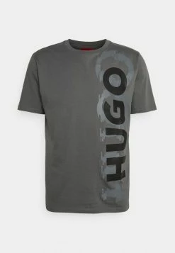 Coupon 🛒 HUGO DANSOVINO - T-shirt Imprimé - Open Grey 👏