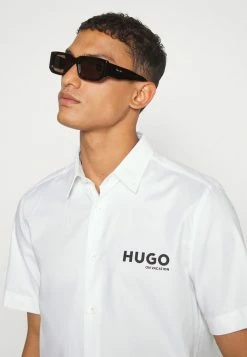 Promo 😀 HUGO EBOR - Chemise - Open White 🔥 -HUGO Sales 29304a14878e4919a9cc76633fdaf655