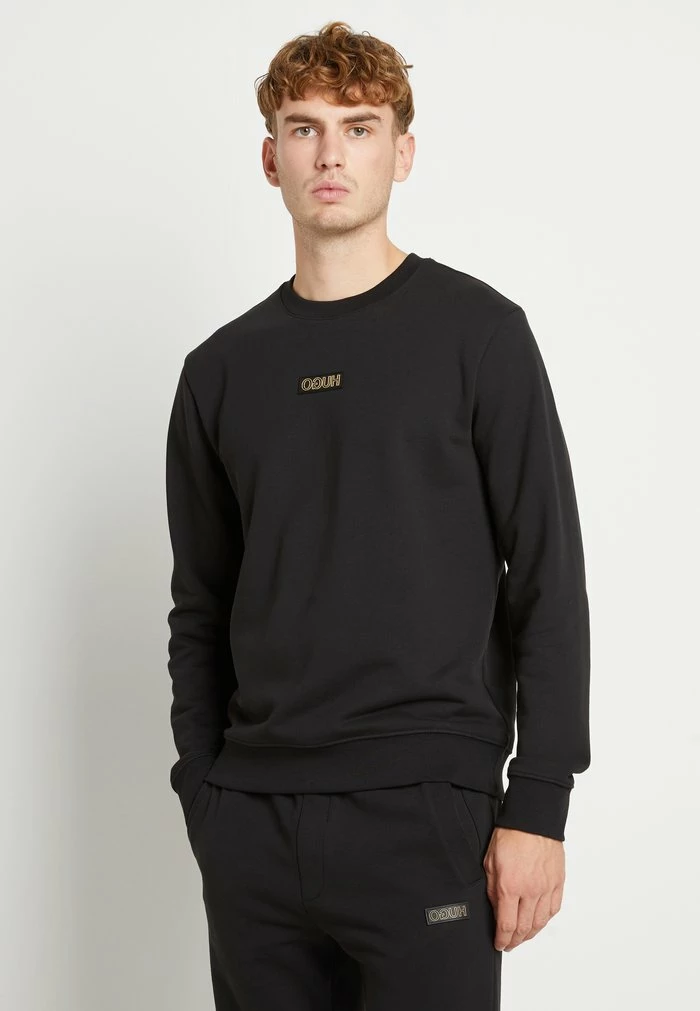 Meilleure affaire 😍 HUGO DICAGO - Sweatshirt - Black/gold ✔️ 1 Meilleure affaire 😍 HUGO DICAGO - Sweatshirt - Black/gold ✔️