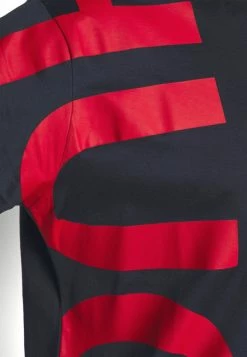 Acheter 🥰 HUGO DAWS - T-shirt Imprimé - Dark Blue 👍 -HUGO Sales 29a69320fe474052a3341eabee21142d