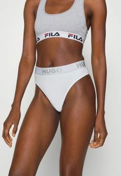 Tout neuf 😀 HUGO THONG SPORTY LOGO - String - White 🧨