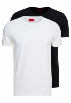 Sortie 🔔 HUGO ROUND - T-shirt Basique - Black/white ✔️ -HUGO Sales 29fe2b9958fb4252a4cb213804e2da1d