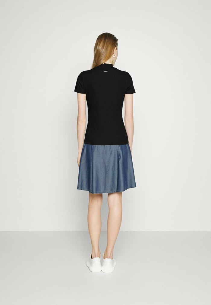 Top 10 🎉 HUGO DIMARELLA - T-shirt Basique - Black 🥰 3 Top 10 🎉 HUGO DIMARELLA - T-shirt Basique - Black 🥰 – Image 3