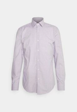 Offres ✔️ HUGO KENNO - Chemise Classique - Light Pastel Purple 🎉