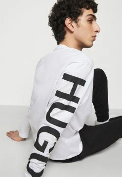 Meilleure affaire 🥰 HUGO DEMEOS - T-shirt à Manches Longues - White 🥰 -HUGO Sales 2beae7ca6d5a45f3a0095d338b51bf7e