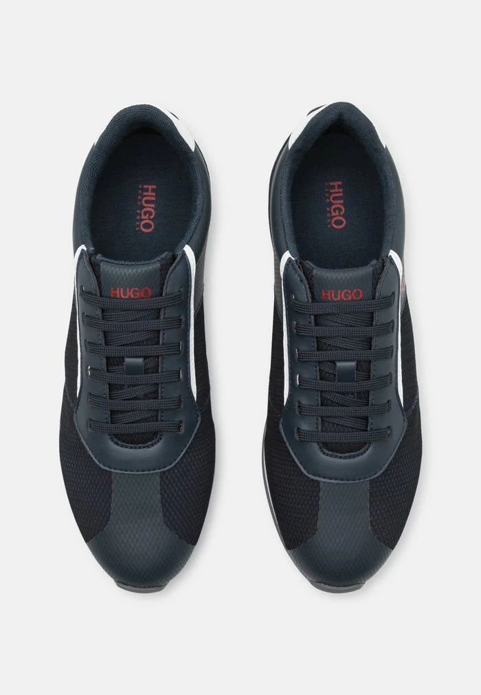 Budget 🧨 HUGO CYDEN - Baskets Basses - Dark Blue 💯 4 Budget 🧨 HUGO CYDEN - Baskets Basses - Dark Blue 💯 – Image 4