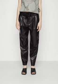 Le moins cher ❤️ HUGO HERETA - Pantalon Classique - Black 👍