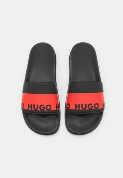 Coupon 🧨 HUGO MATCH SLID - Mules - Black 🛒 -HUGO Sales 2ca3a40518ac42d39ea75dc66c92901f