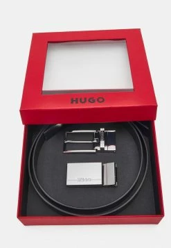 Bon marché 🔥 HUGO GERRY SET - Ceinture - Black 😀 -HUGO Sales 2cb37d8d5678445ba3c899ca83745448