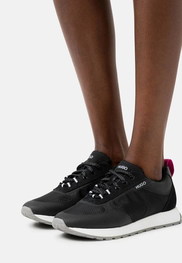 Meilleure vente 😍 HUGO ICELIN RUNN - Baskets Basses - Black 🌟 1 Meilleure vente 😍 HUGO ICELIN RUNN - Baskets Basses - Black 🌟