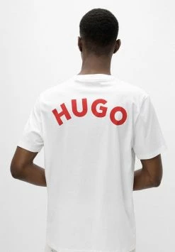 Vente flash 👏 HUGO DAPPILY - T-shirt Imprimé - White 🔥 -HUGO Sales 2d7834c6ead14d27b9afe2203b02a059