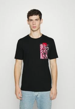Vente flash 🔔 HUGO DLAMMER - T-shirt Imprimé - Black 🎁