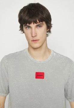 Meilleur prix ✨ HUGO DIRAGOLINO - T-shirt Imprimé - Medium Grey 👍 -HUGO Sales 2dca275c180247a797405f3f11e59dc0