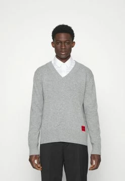 De gros 👏 HUGO SDEEP - Pullover - Grey ⌛