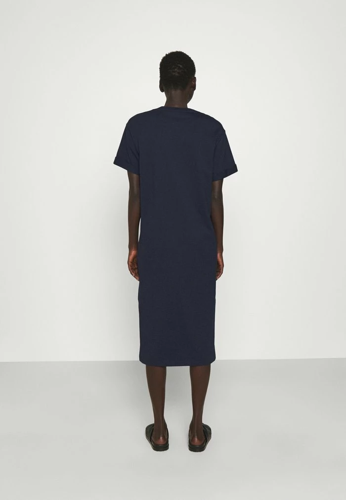 Offres 😉 HUGO NAILY - Robe Longue - Dark Blue 😉 3 Offres 😉 HUGO NAILY - Robe Longue - Dark Blue 😉 – Image 3