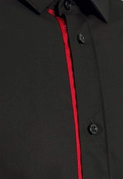 Promo 😀 HUGO ELISHA SLIM FIT - Chemise Classique - Black ✔️ -HUGO Sales 2f95ccd3b77146688c892ebf1dbbc54d