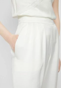 De gros 🔥 HUGO HAJOSA-1_=C - Pantalon Classique - Creme ❤️ -HUGO Sales 2ff0d1f256f94b6587831c88975e7ba1