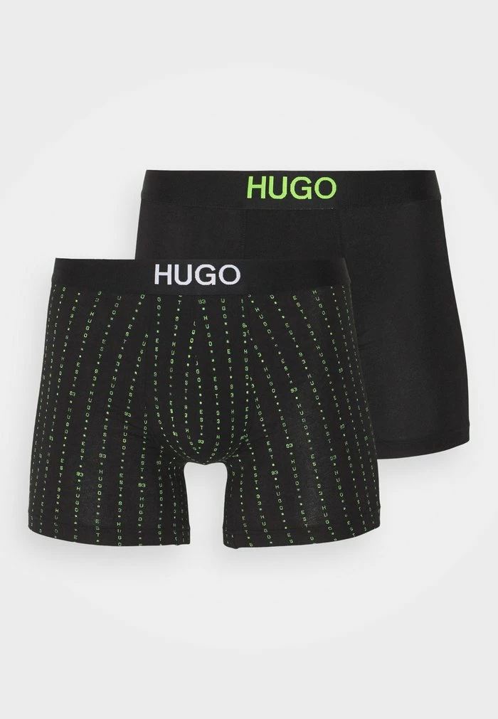 Bon marché 🥰 HUGO BOXERBR BROTHER 2 PACK - Shorty - Black 🥰 4 Bon marché 🥰 HUGO BOXERBR BROTHER 2 PACK - Shorty - Black 🥰 – Image 4