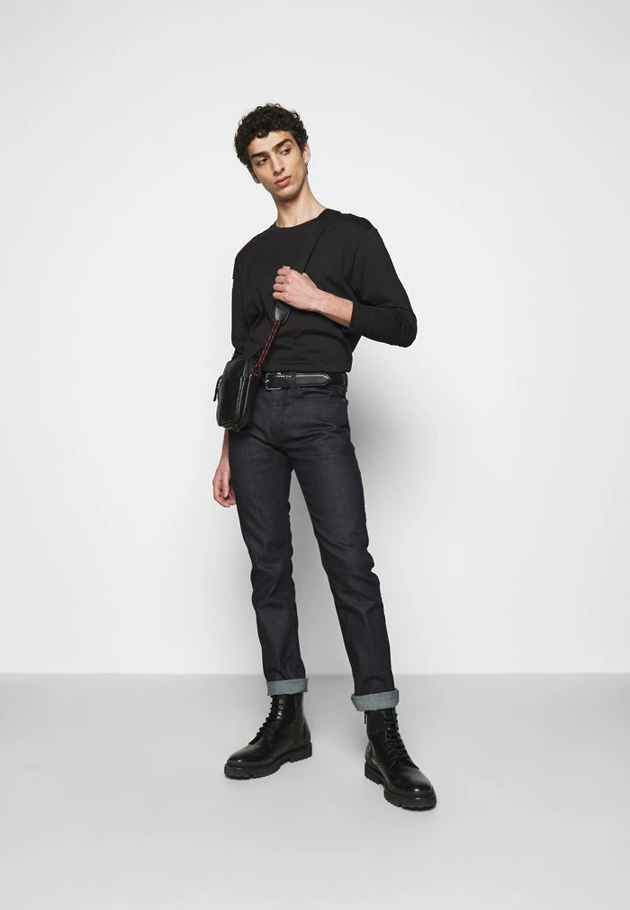 Top 10 👍 HUGO DEMEOS - T-shirt à Manches Longues - Black 🥰 2 Top 10 👍 HUGO DEMEOS - T-shirt à Manches Longues - Black 🥰 – Image 2